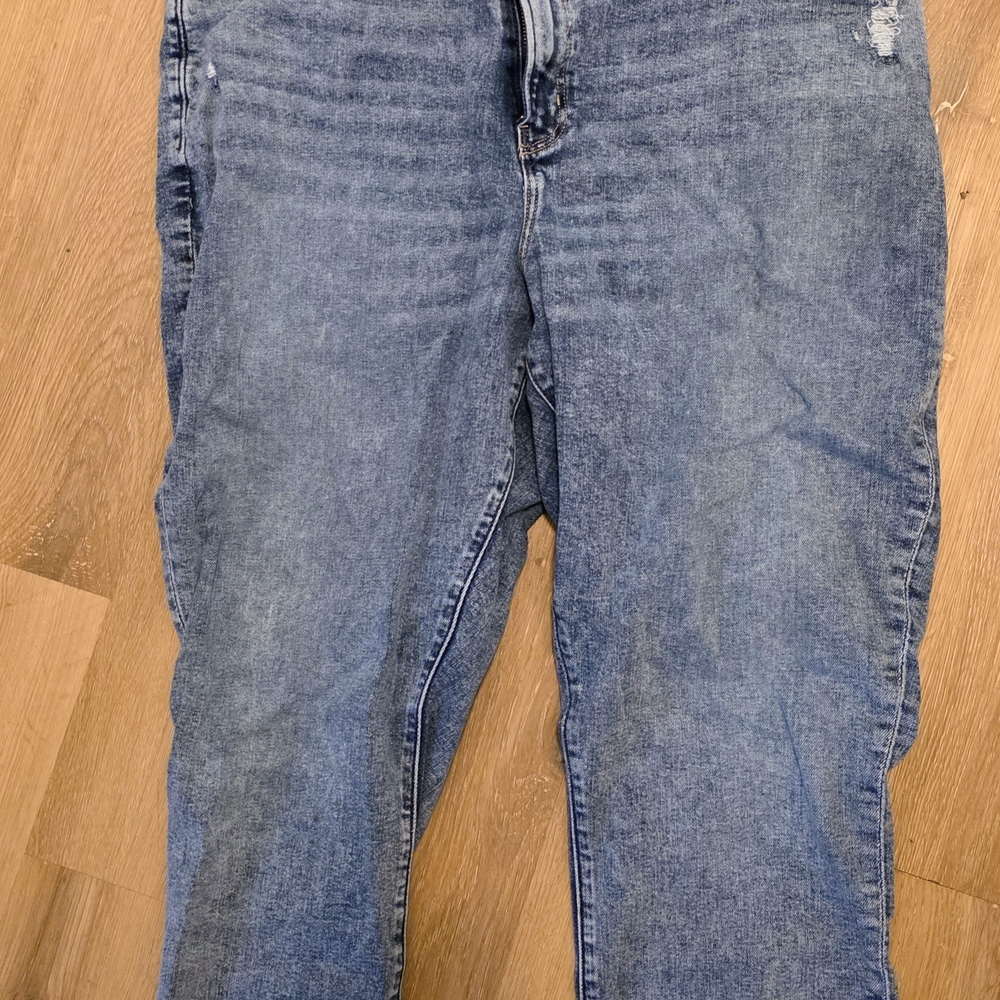 Abercrombie & Fitch Jeans Womens High Rise Skinny Ankle Curve Distressed